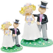 funny cake topper