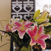 asian wedding cake topper