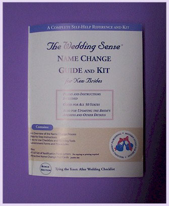 Wedding Name Change